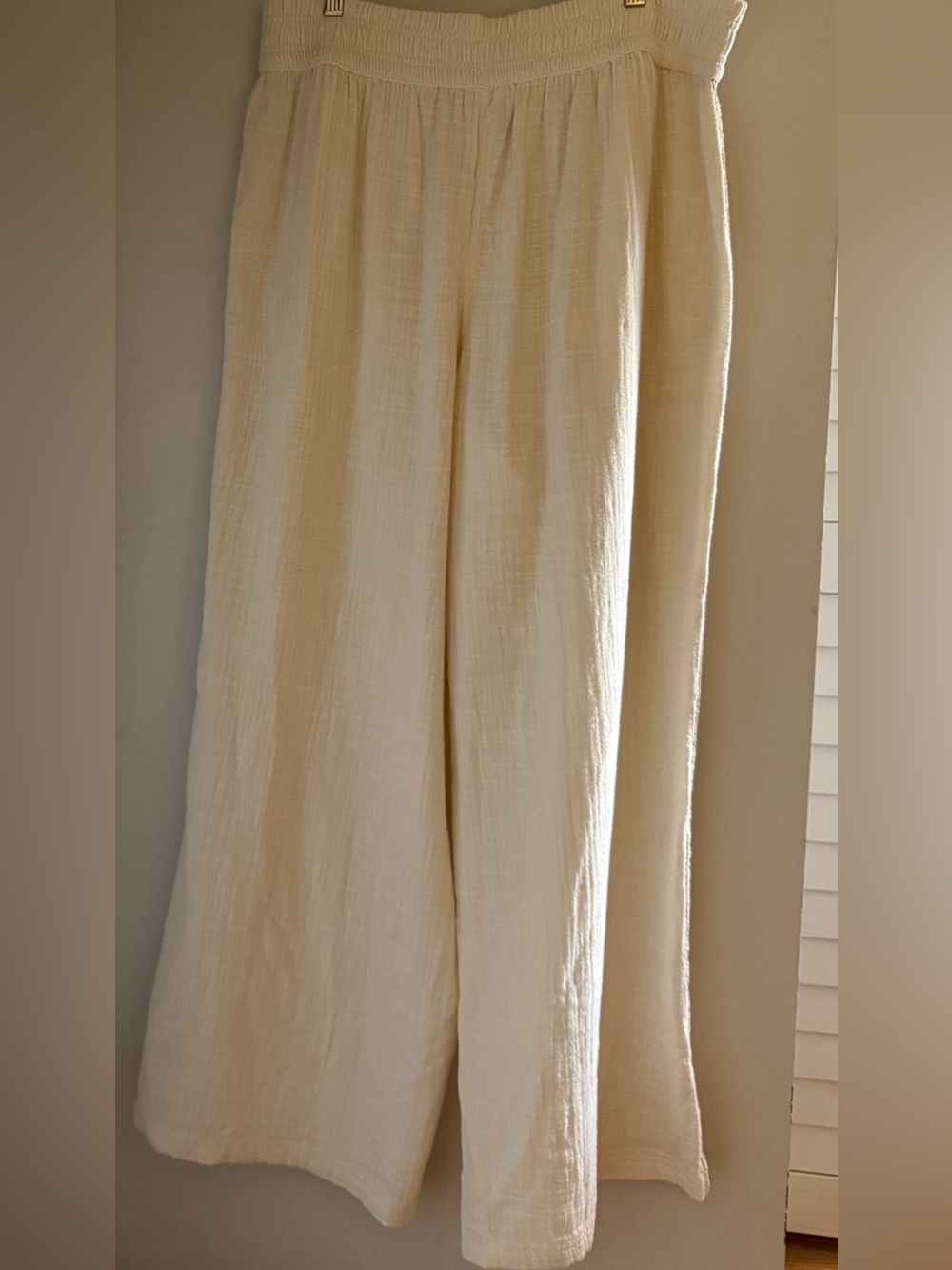 Aerie Crochet Trim Wide Leg Pants XL - Picture 2 of 6